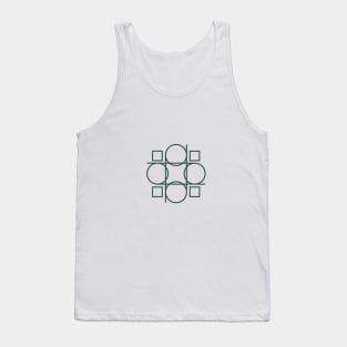 4 Square-Circle Tank Top